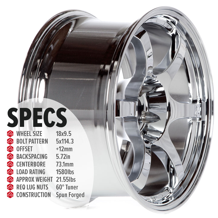 Circuit CSF1 Triple Chrome Plated