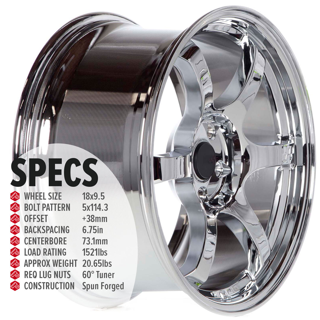 Circuit CSF1 Triple Chrome Plated