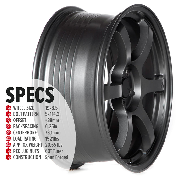 Circuit CSF1 Matte Gunmetal