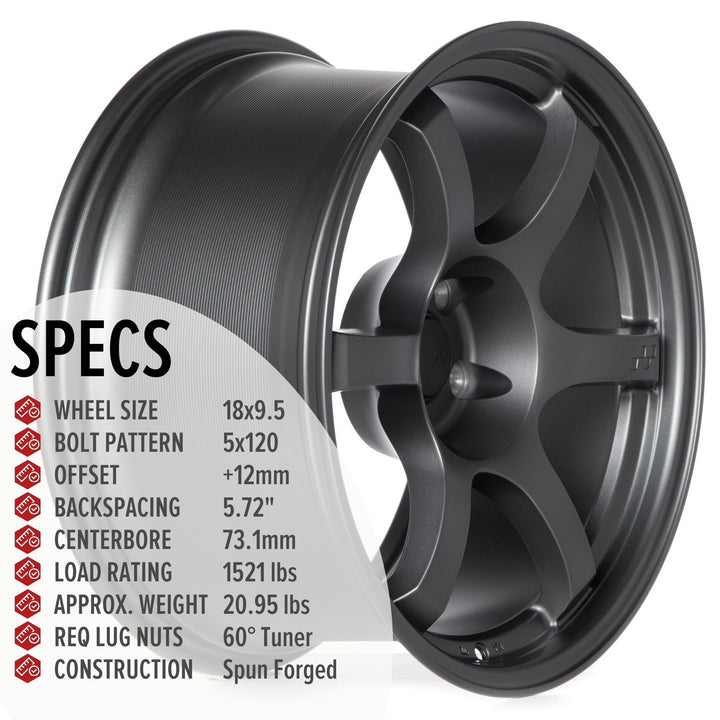 Circuit CSF1 Matte Gunmetal