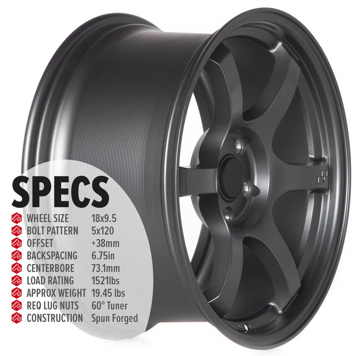 Circuit CSF1 Matte Gunmetal