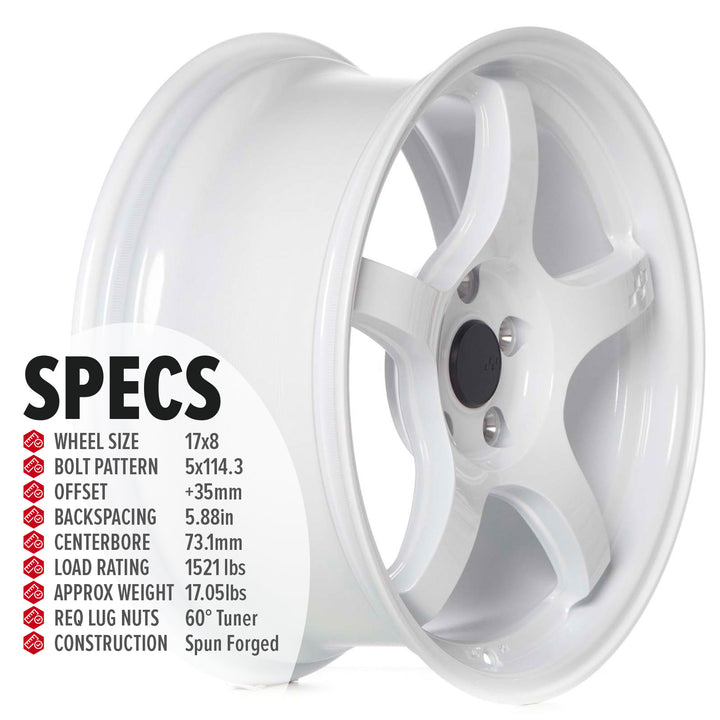 Circuit CSF5 Gloss White