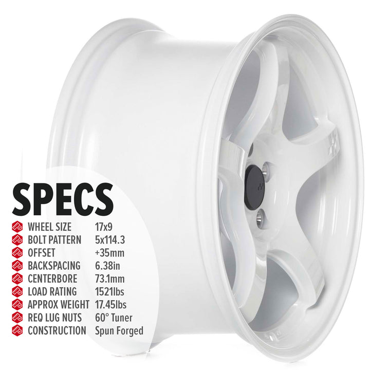 Circuit CSF5 Gloss White