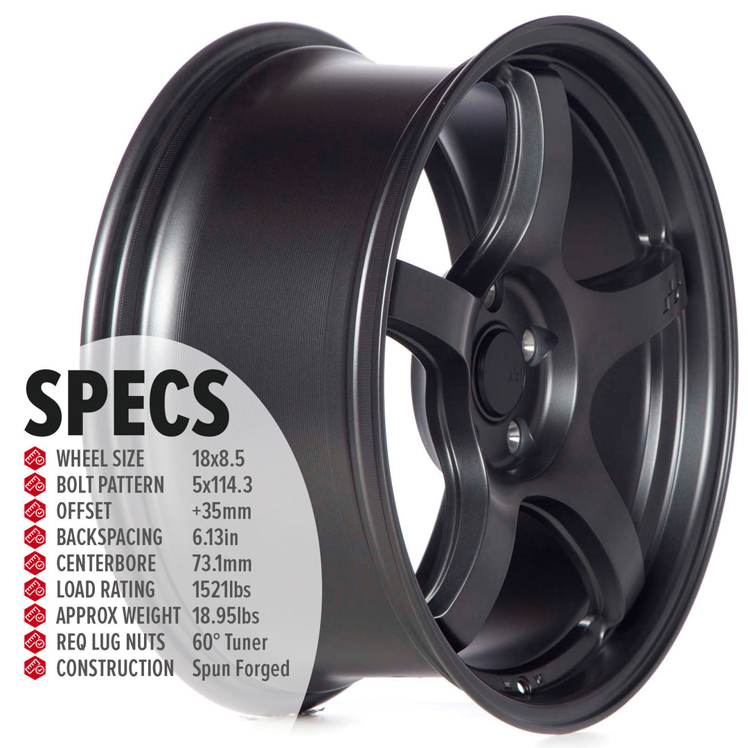 Circuit CSF5 Matte Gunmetal