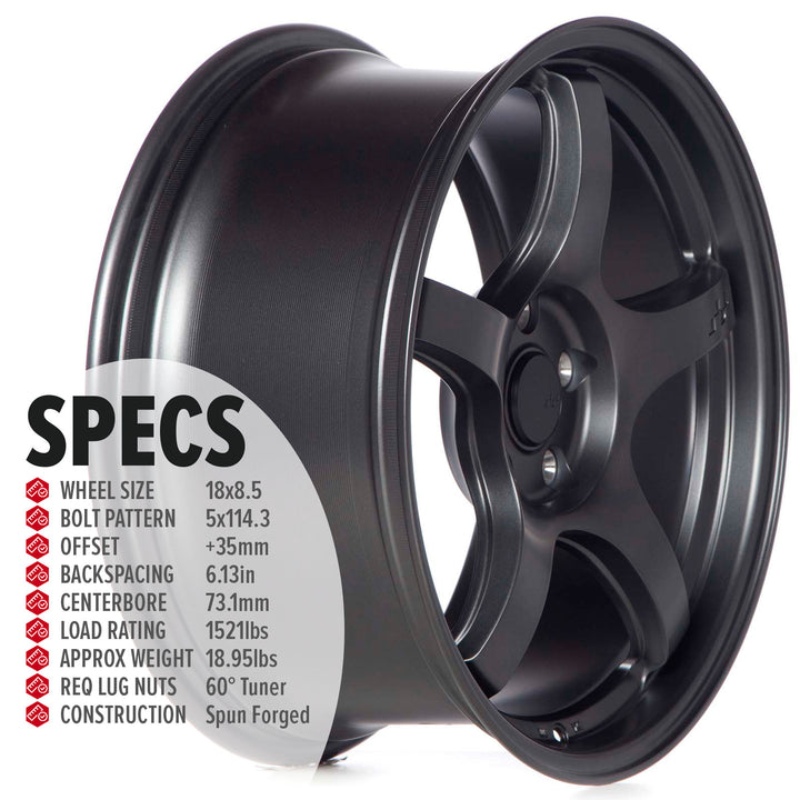 Circuit CSF5 Matte Gunmetal