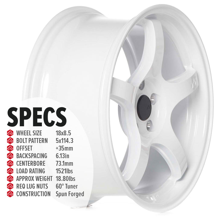 Circuit CSF5 Gloss White