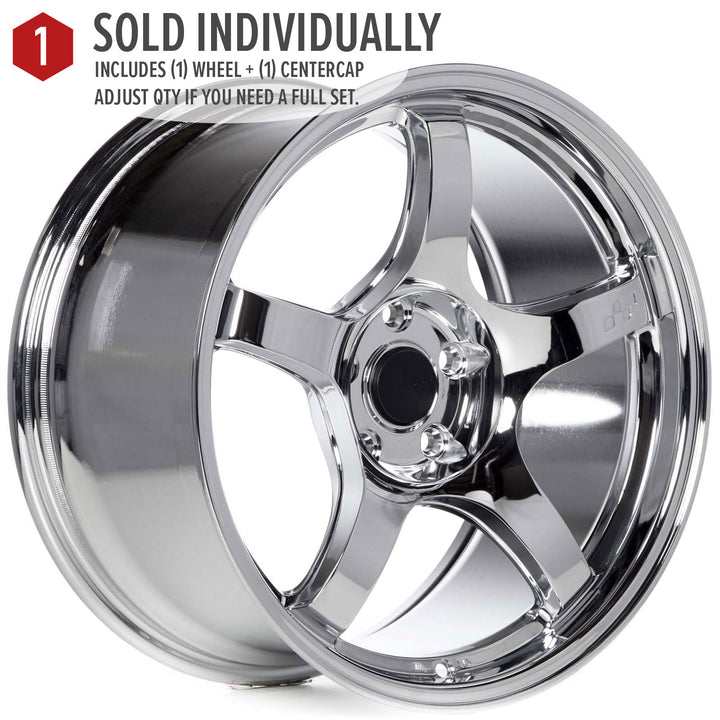 Circuit CSF5 Triple Chrome Plated