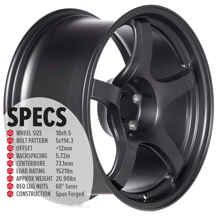 Circuit CSF5 Matte Gunmetal