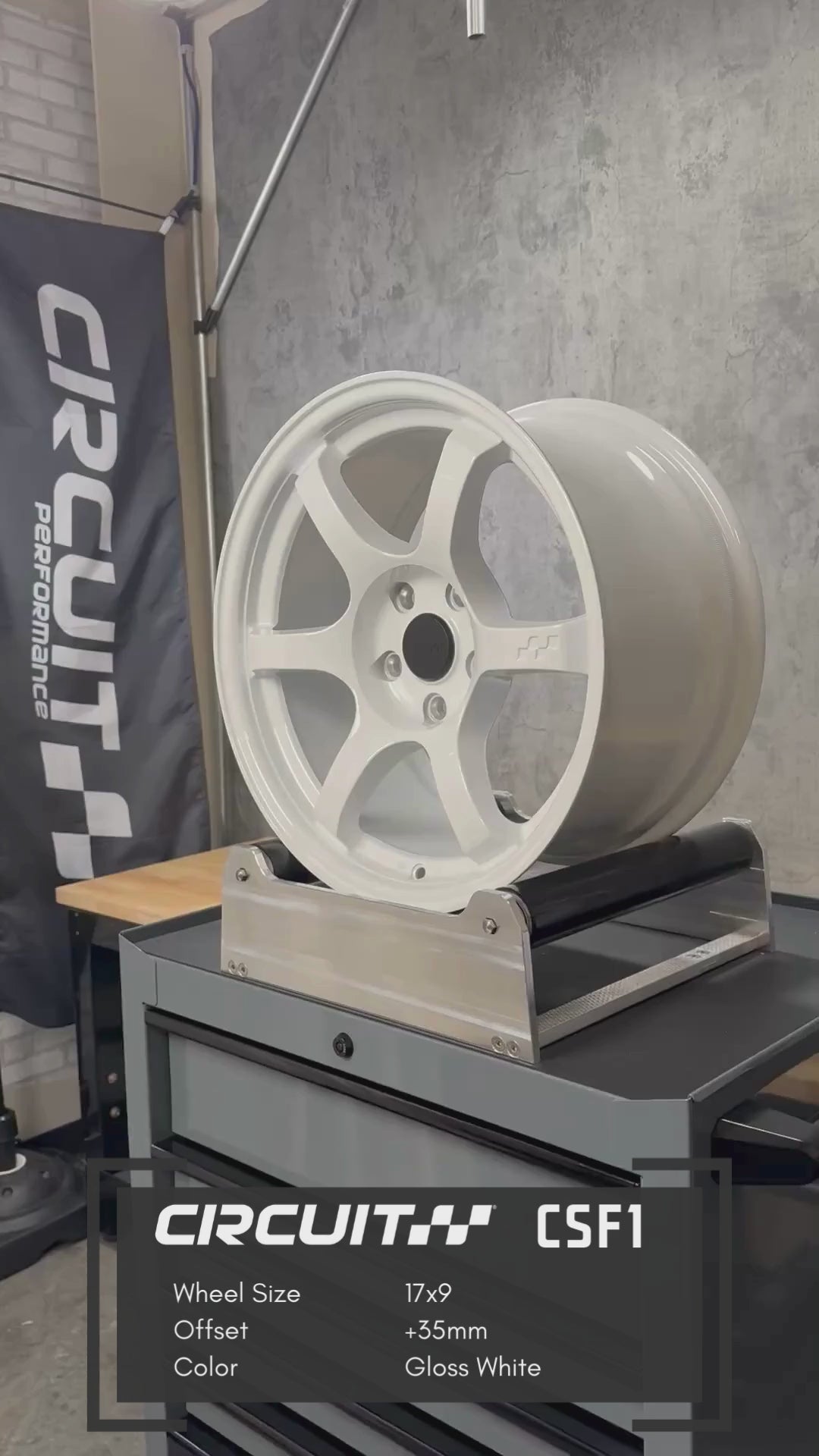 Circuit CSF1 Gloss White