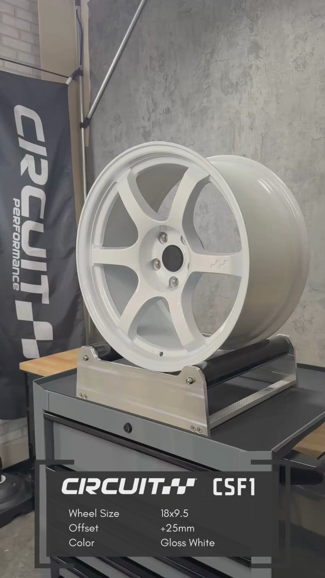 Circuit CSF1 Gloss White