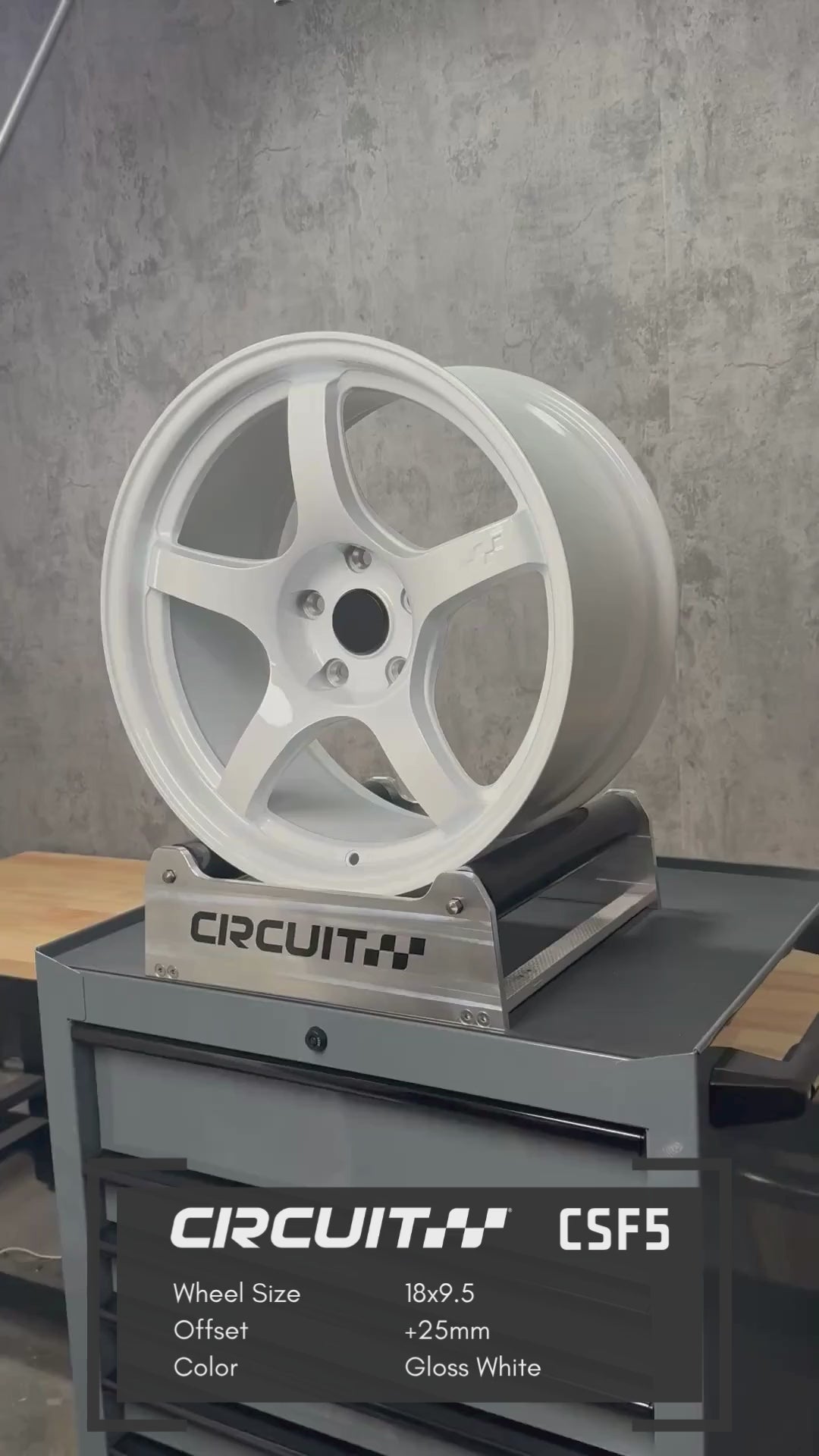 Circuit CSF5 Gloss White