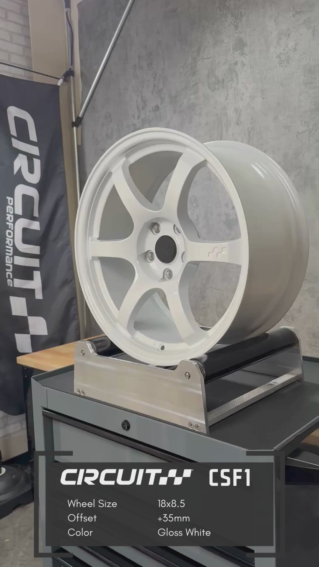 Circuit CSF1 Gloss White