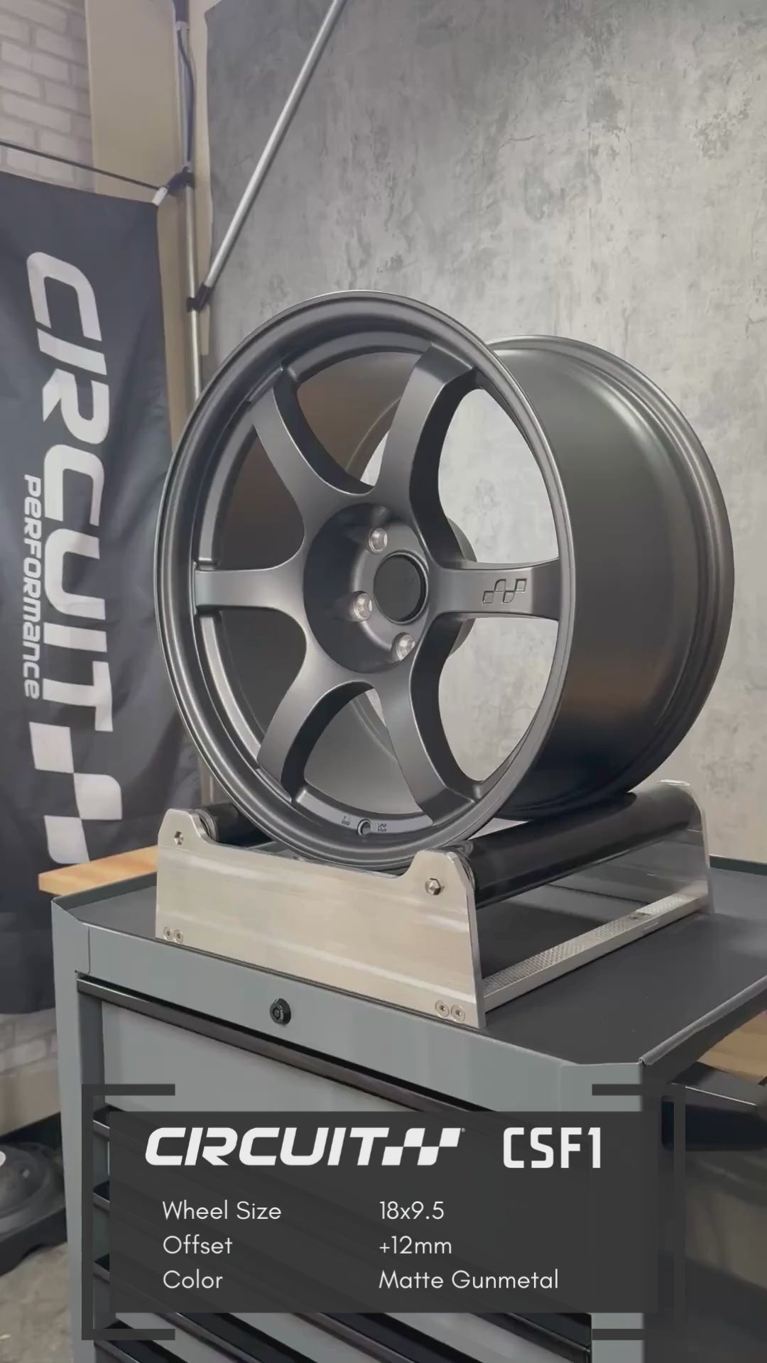 Circuit CSF1 Matte Gunmetal