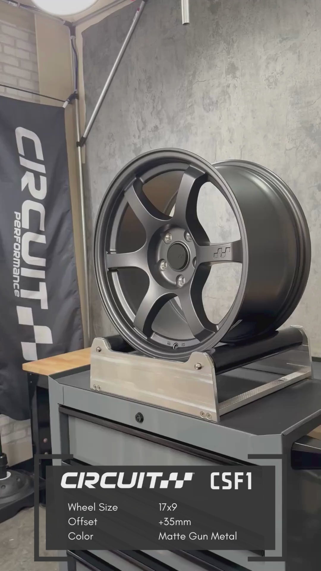 Circuit CSF1 Matte Gunmetal
