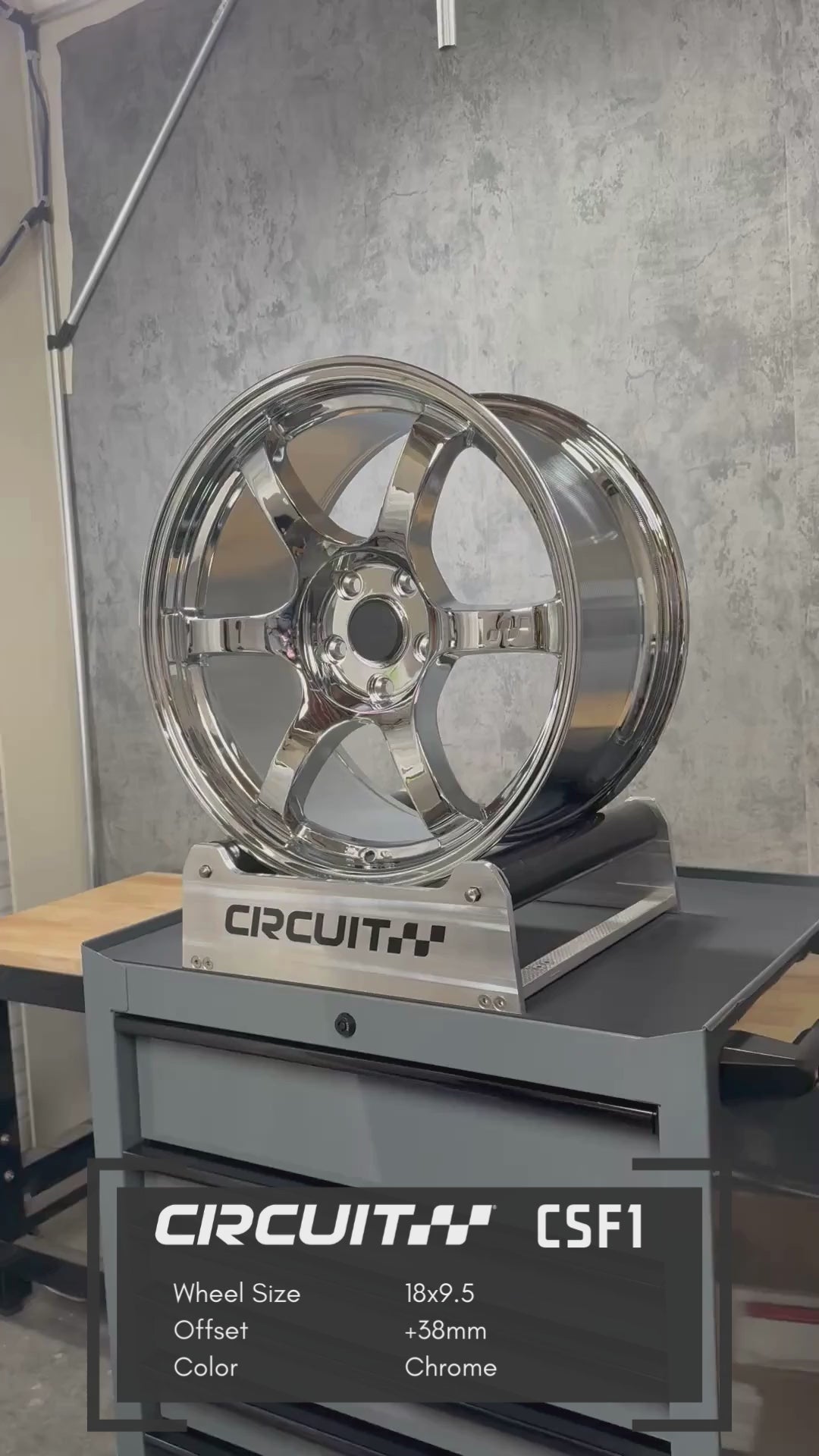 Circuit CSF1 Triple Chrome Plated