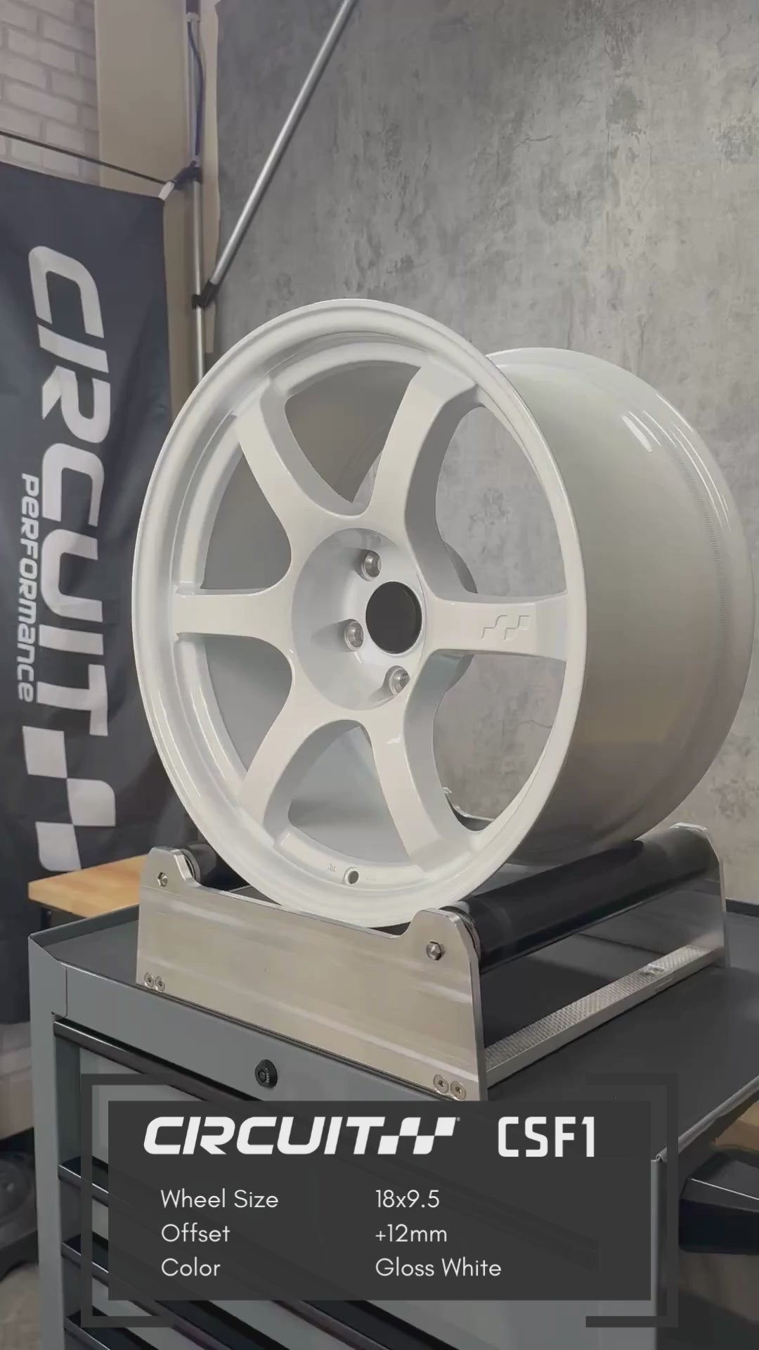 Circuit CSF1 Gloss White