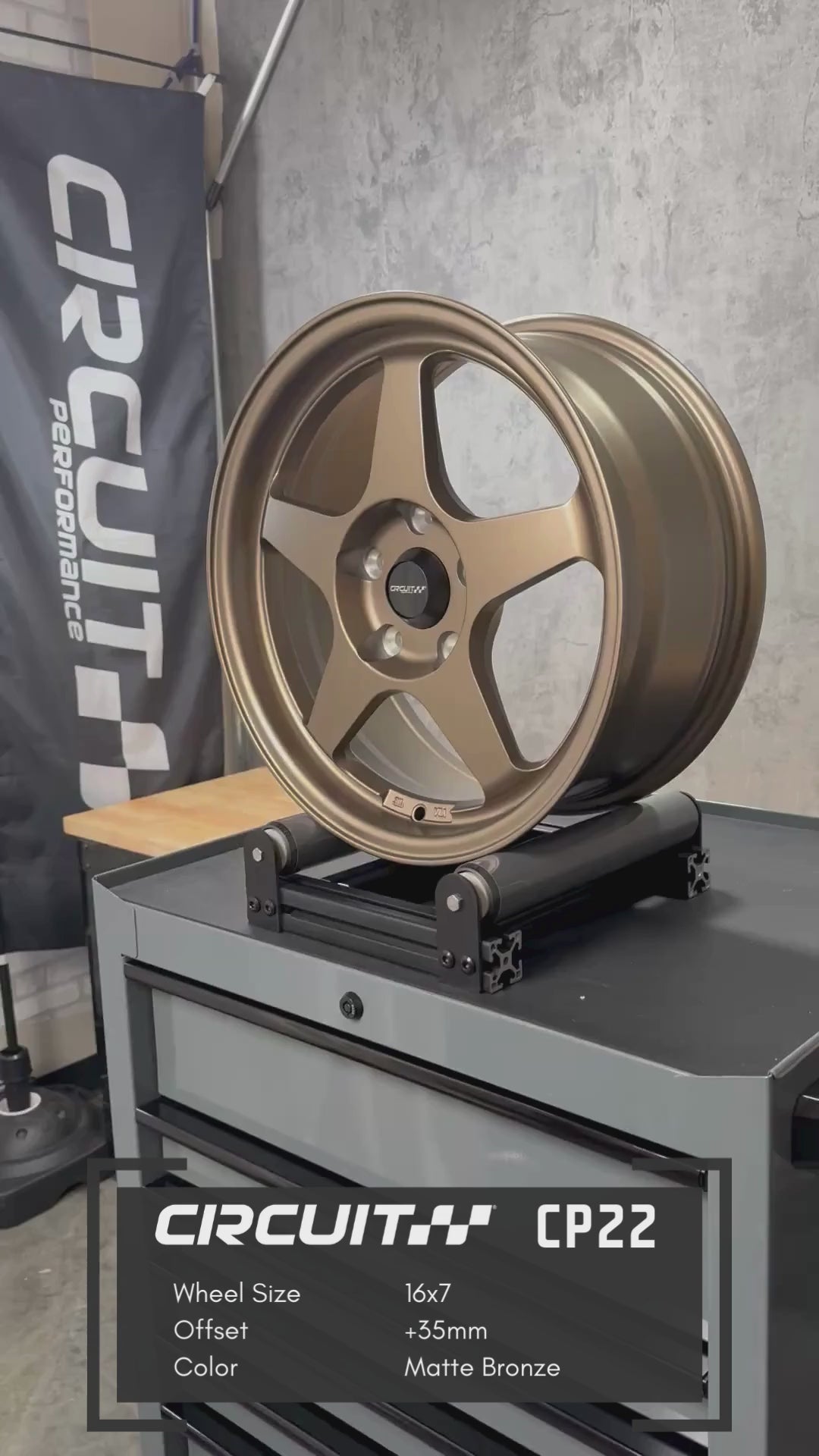 Circuit CP22 Matte Bronze