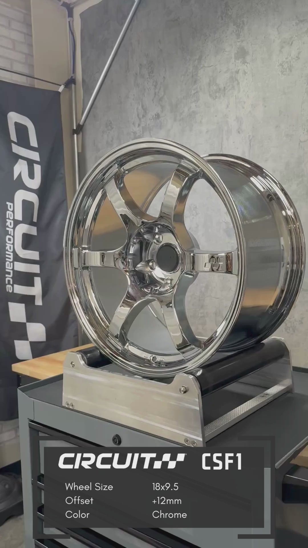 Circuit CSF1 Triple Chrome Plated