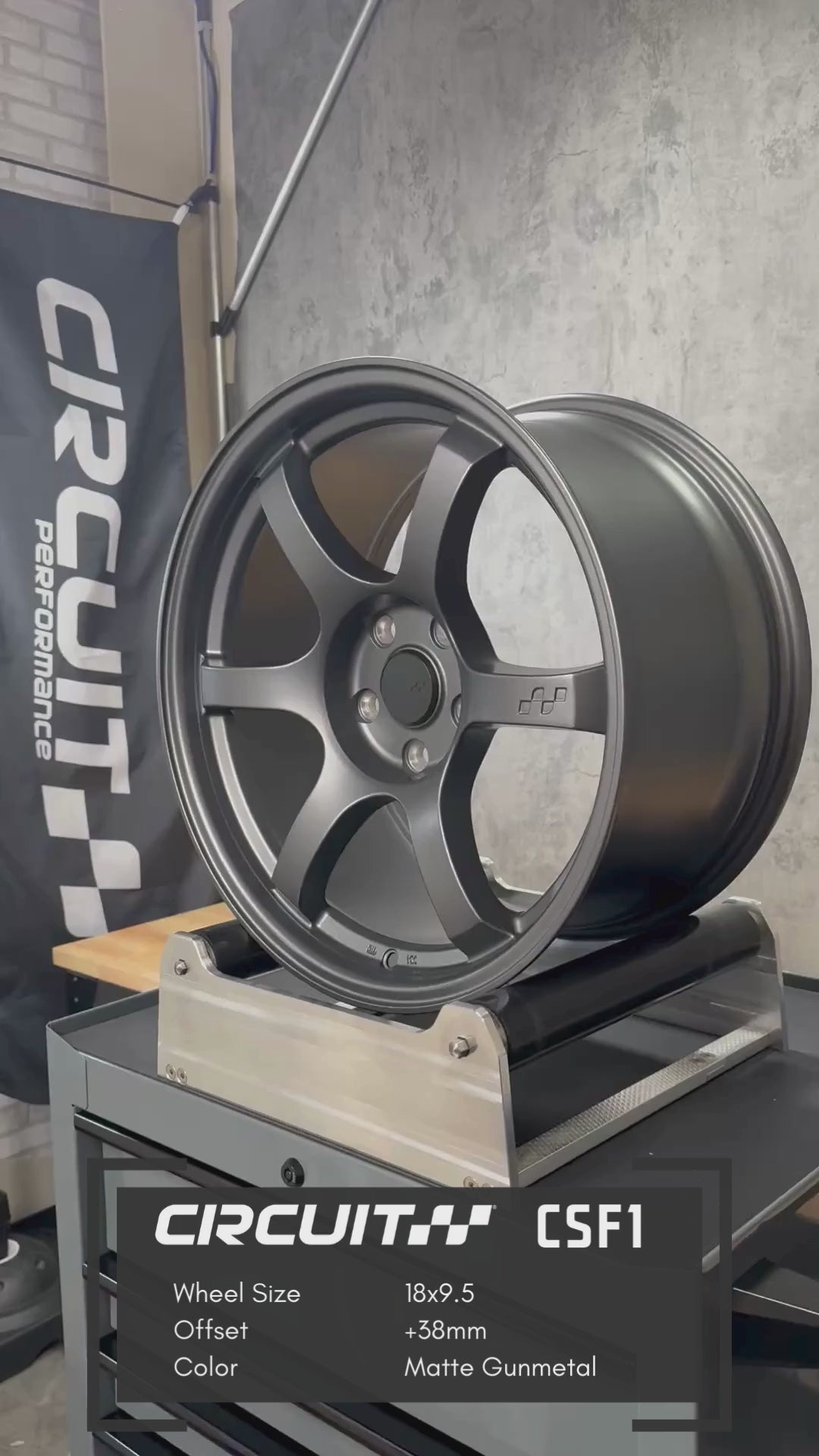Circuit CSF1 Matte Gunmetal