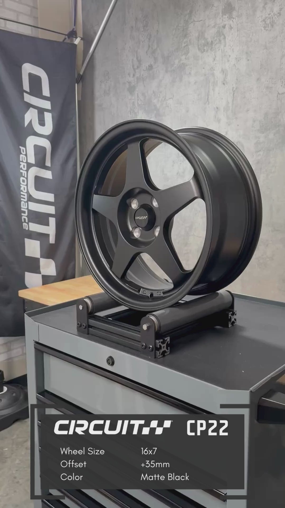 Circuit CP22 Matte Black
