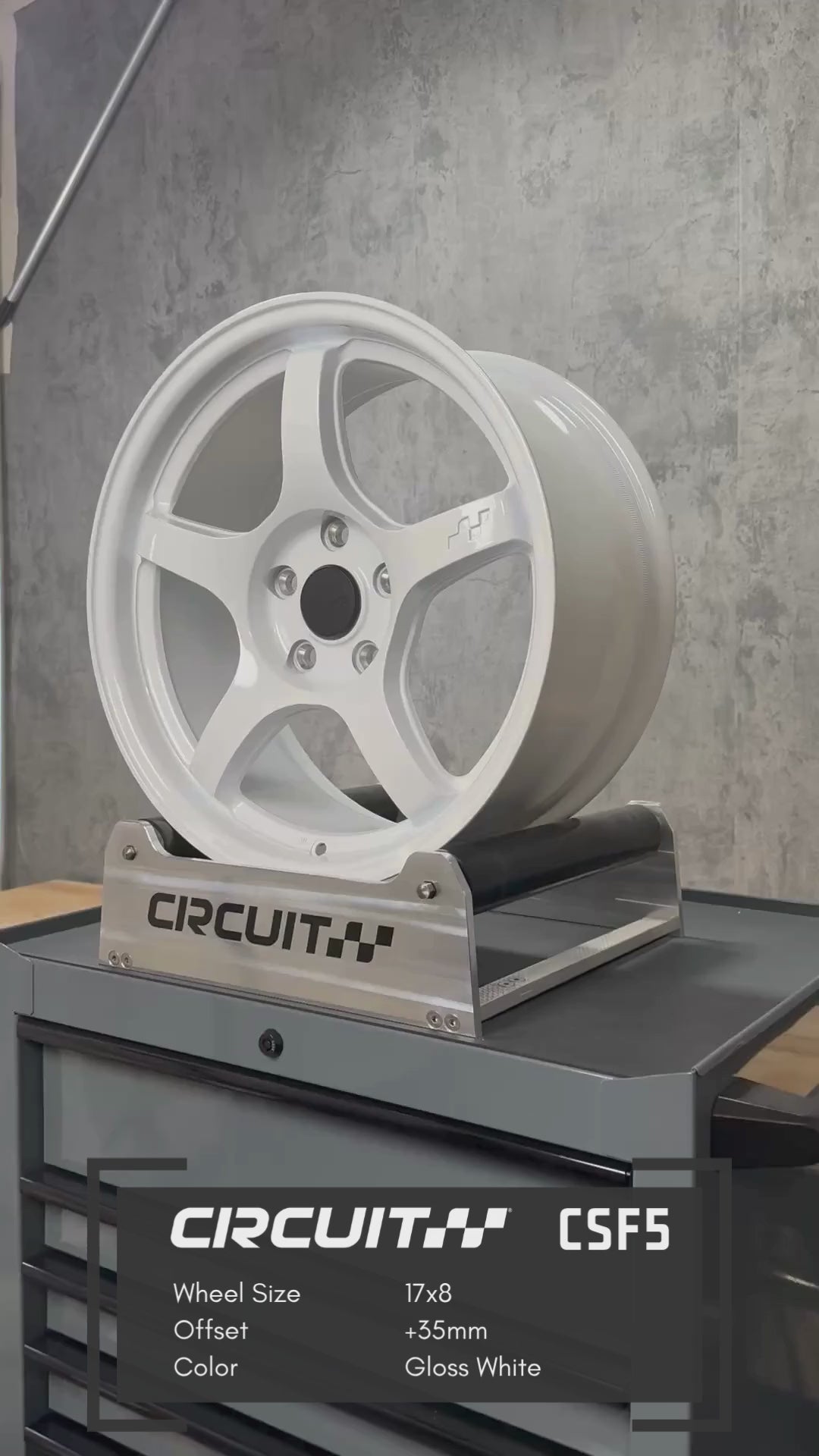 Circuit CSF5 Gloss White