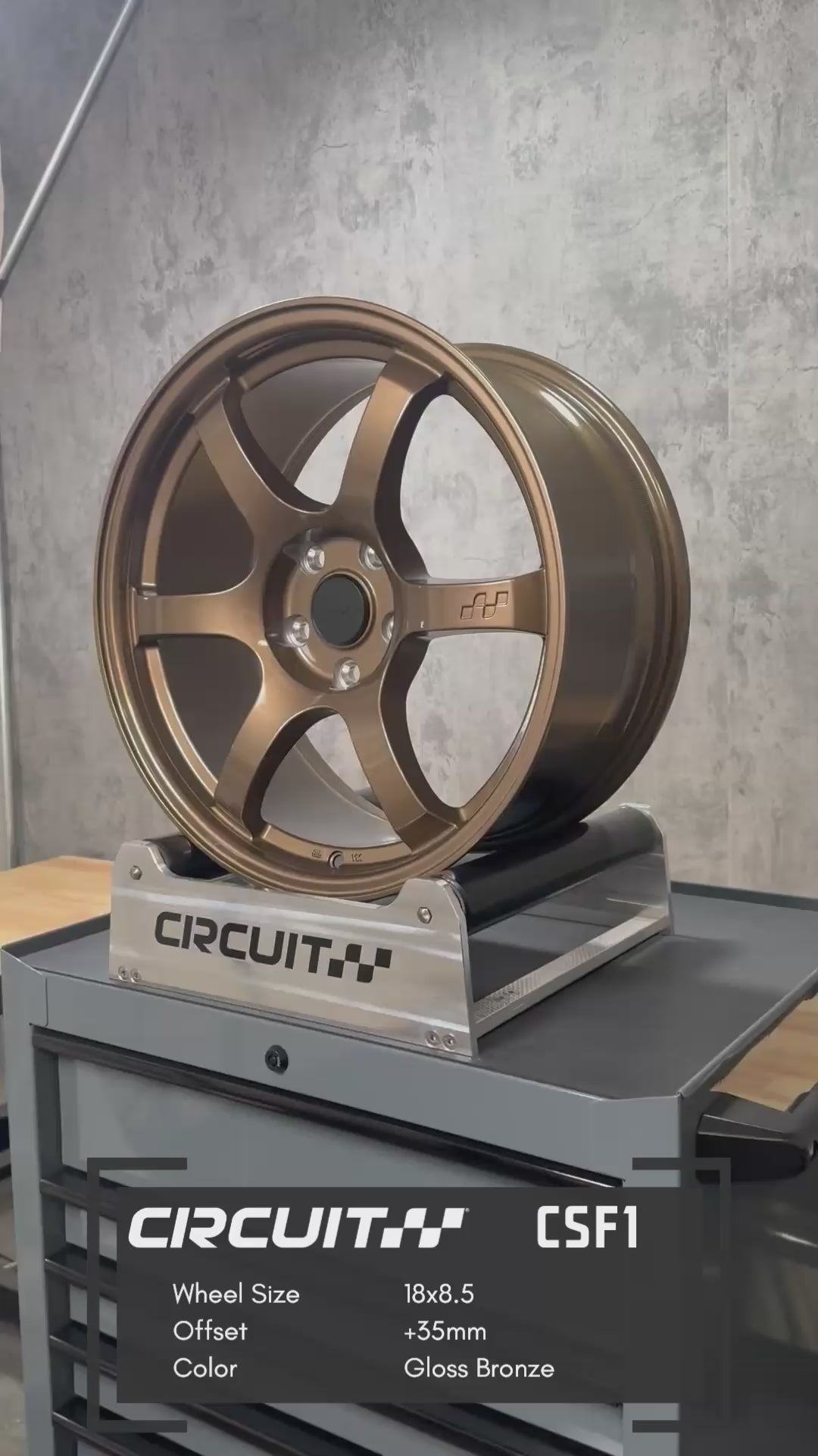 Circuit CSF1 Gloss Bistre Bronze