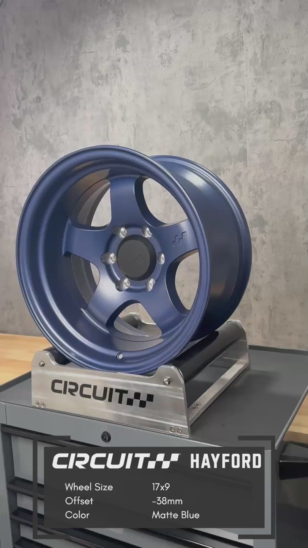 Circuit Hayford Matte Blue