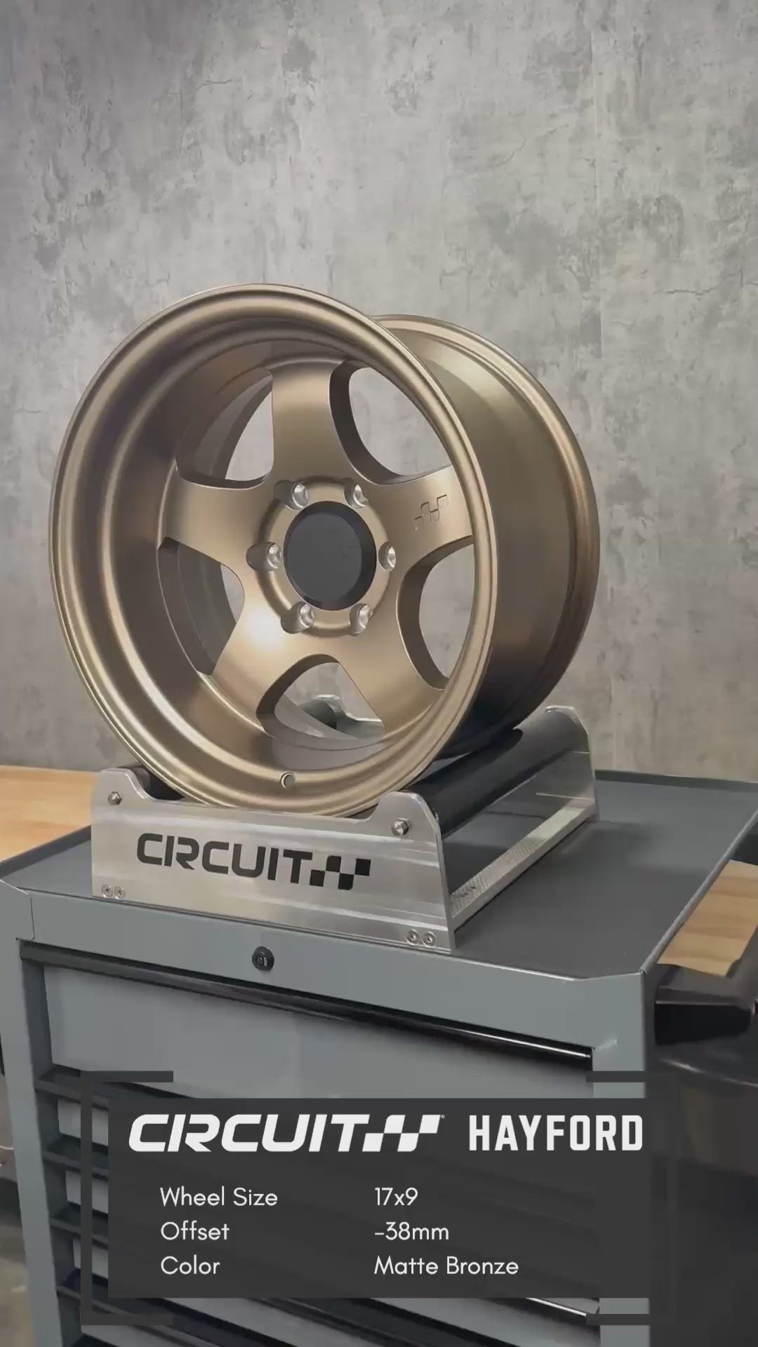Circuit Hayford Matte Bronze