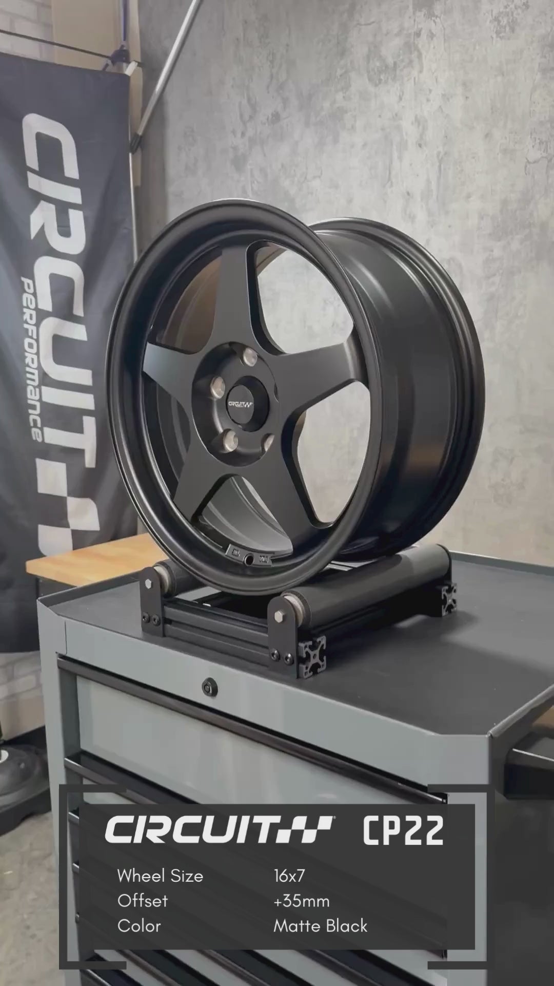 Circuit CP22 Matte Black
