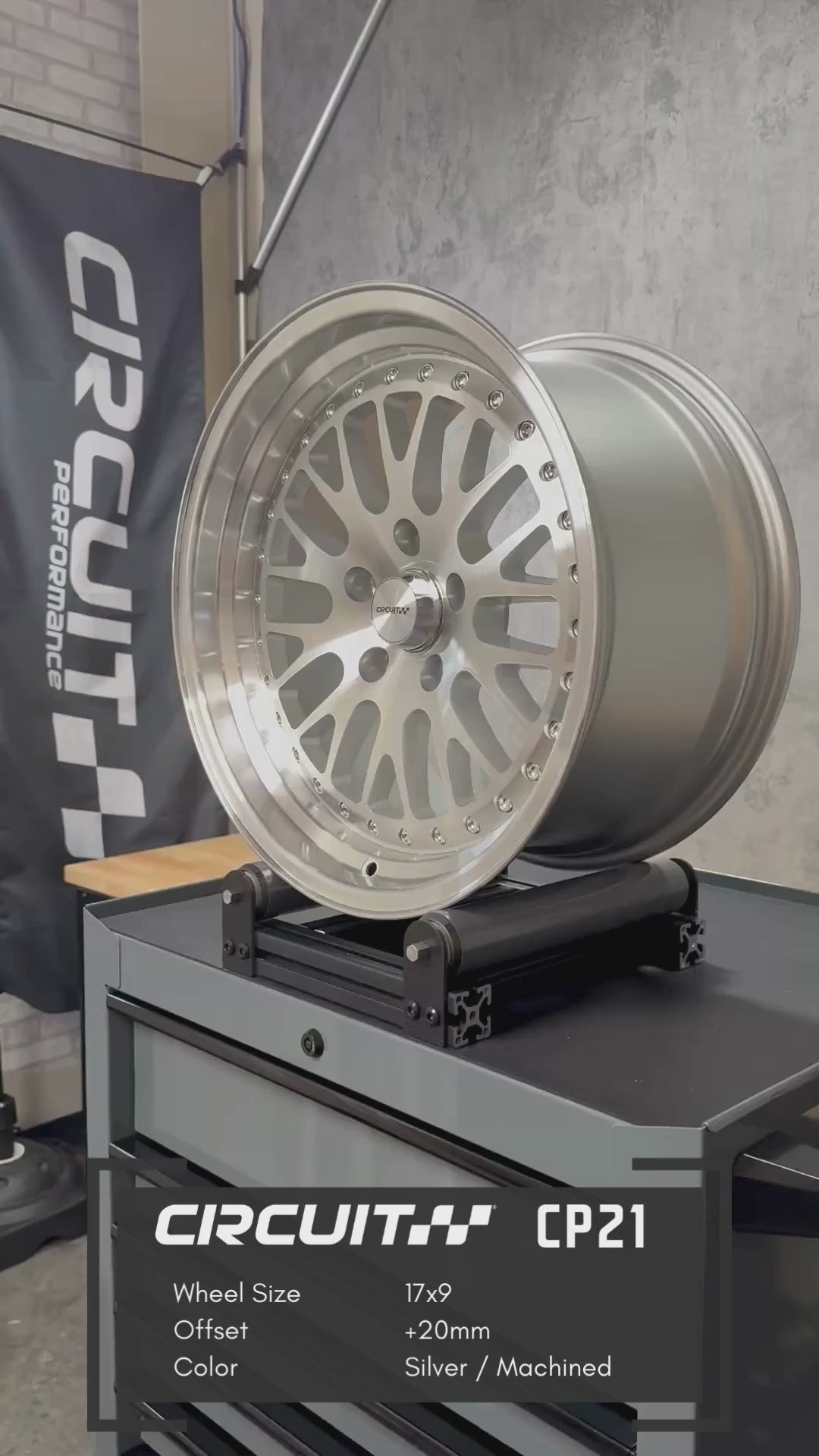 Circuit CP21 Silver/Machined