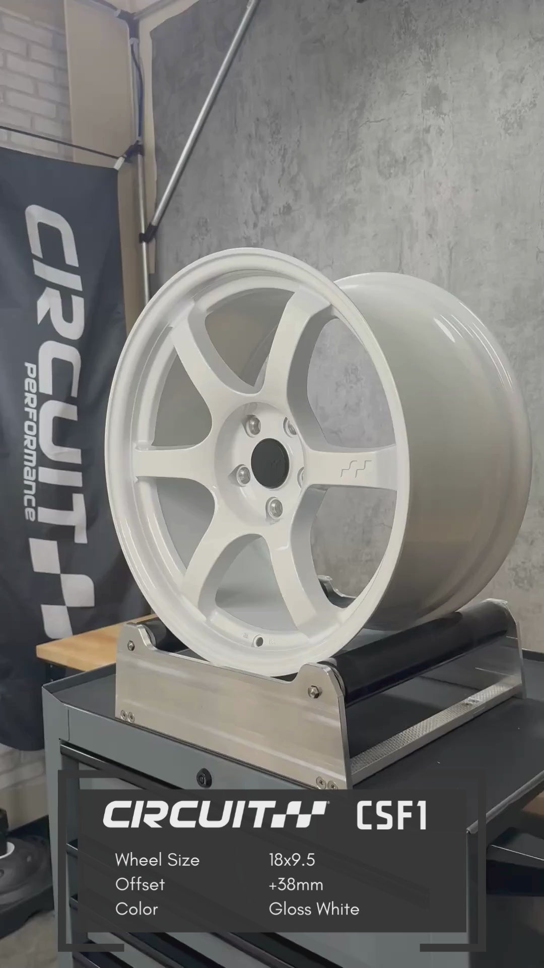 Circuit CSF1 Gloss White