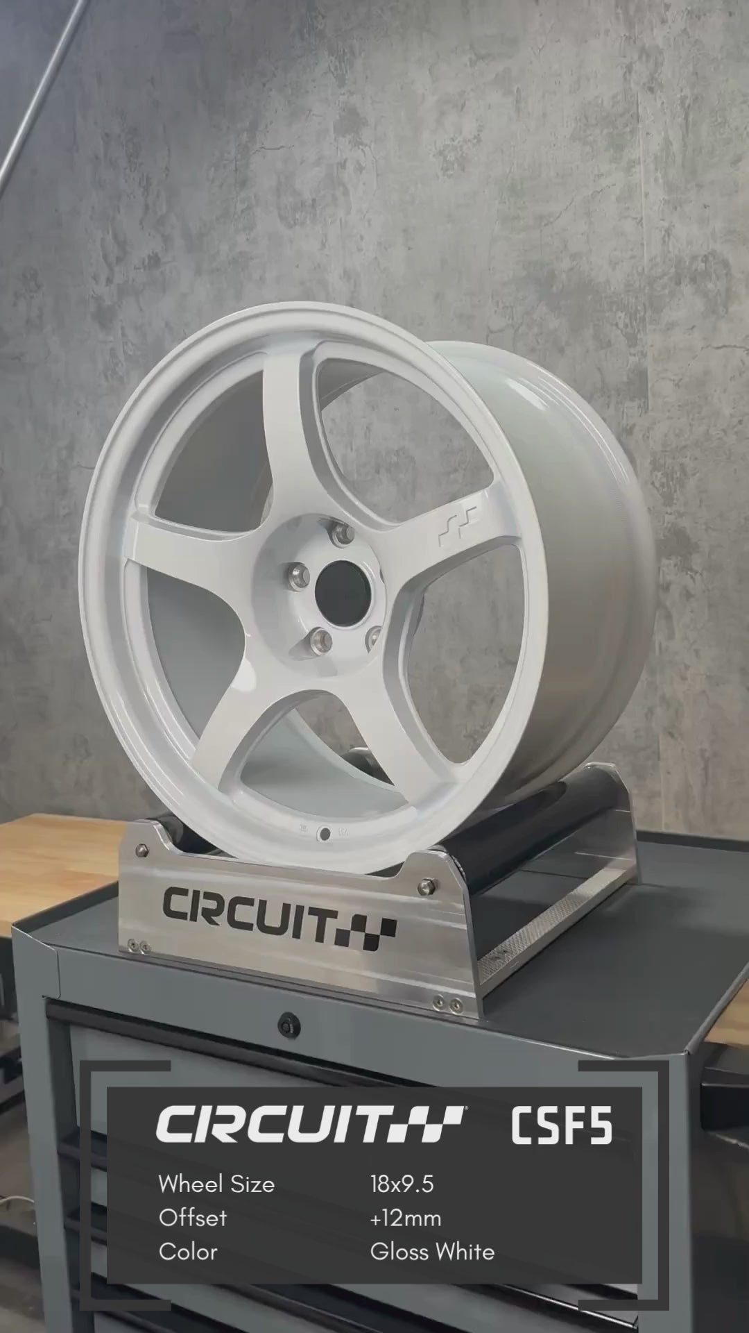 Circuit CSF5 Gloss White