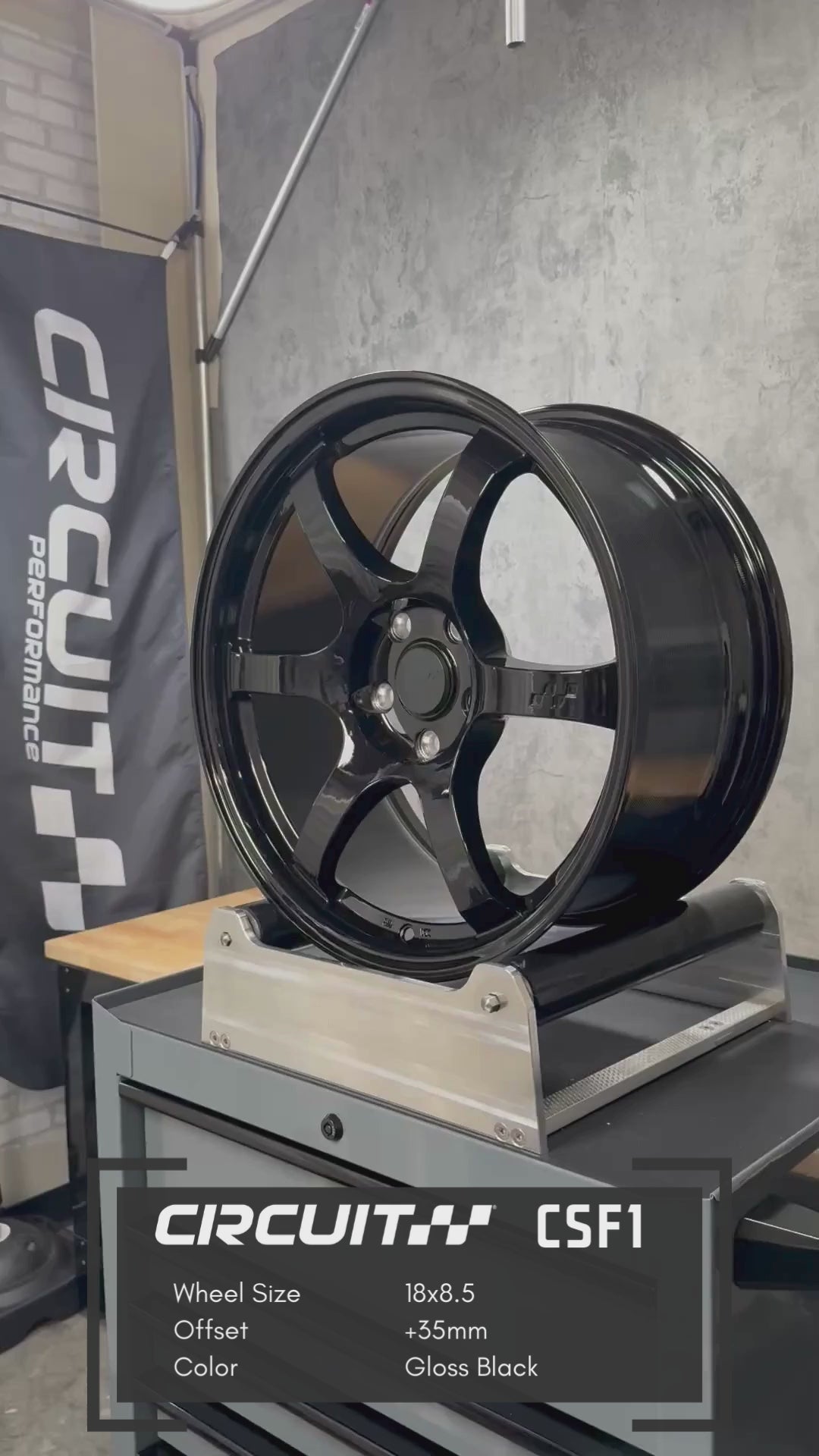 Circuit CSF1 Gloss Black